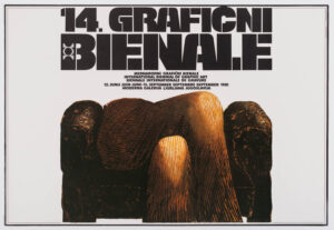 Participated in first international exhibition at 14th International Biennale of Graphic Art at Ljubljana, Slovenia.