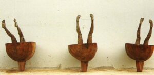 Created the artwork The Dance Of Three Thai Girls.