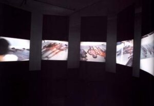 Created the video piece Reading to Corpses, also called The Pond.