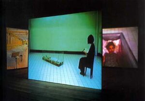 Created a three-video installation series Lament