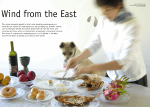 Participated in Wind from the East- Perspectives on Asian Contemporary Art at the Museum of Contemporary Art Kiasma, Helsinki, Finland.