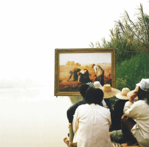 Created the video and photograph piece Two Planets: Millet’s The Gleaners and the Thai Farmers