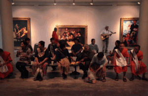 Created digital print Amusement In Sanook Dee Musuem