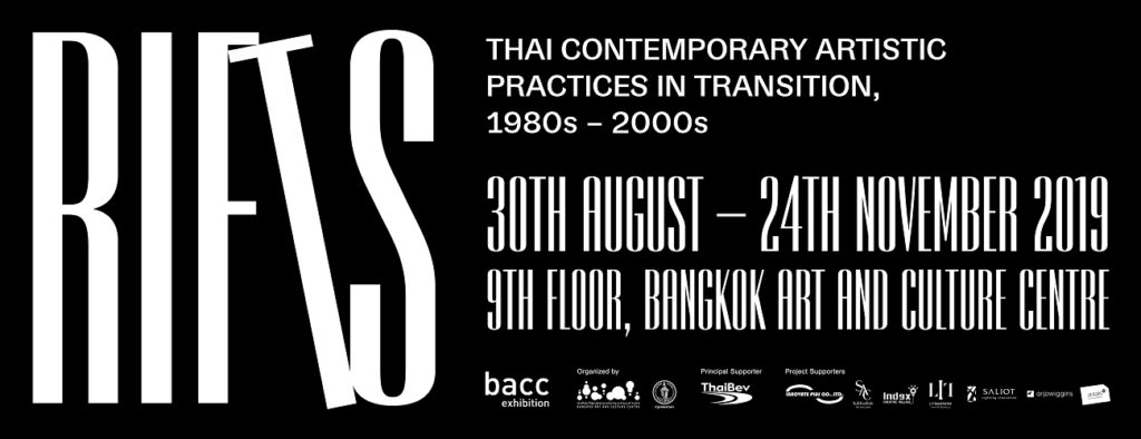 Participated in RIFTS: Thai Contemporary Artistic Practices in Transition, 1980s–2000s at Bangkok Art and Culture Centre (BACC), Bangkok, Thailand