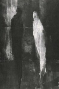 Created the artwork Conversation At Dusk