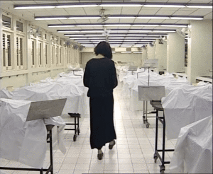 Created the video piece Reading for Male and Female Corpses