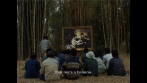 Created the video and photograph piece Two Planets: Manet’s Luncheon on the Grass and the Thai Villagers
