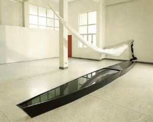 Created the artwork Girl Says, There is always the Night Time