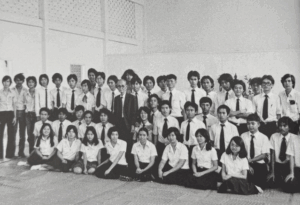 Araya graduated from Chang Silpa College of Fine Art; entered Silpakorn [Fine Arts] University, Bangkok.