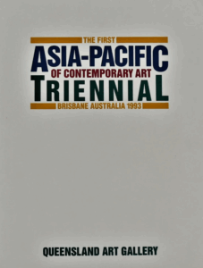 Participated in The First Asia-Pacific Triennial of Contemporary Art at Queensland Art Gallery | Gallery of Modern Art, Brisbane, Australia.