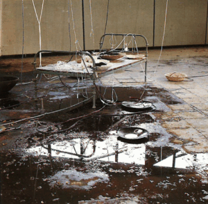 Created the room installation The Dinner With Cancer.