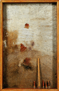 Created the artwork The Dream Trees Are Much Taller Than The Day Time Trees: From Joan And Helen.