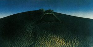 Created the artwork The Same Old Sandy Recess