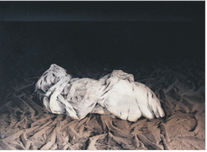 Created the artwork Thinking of Grandmother